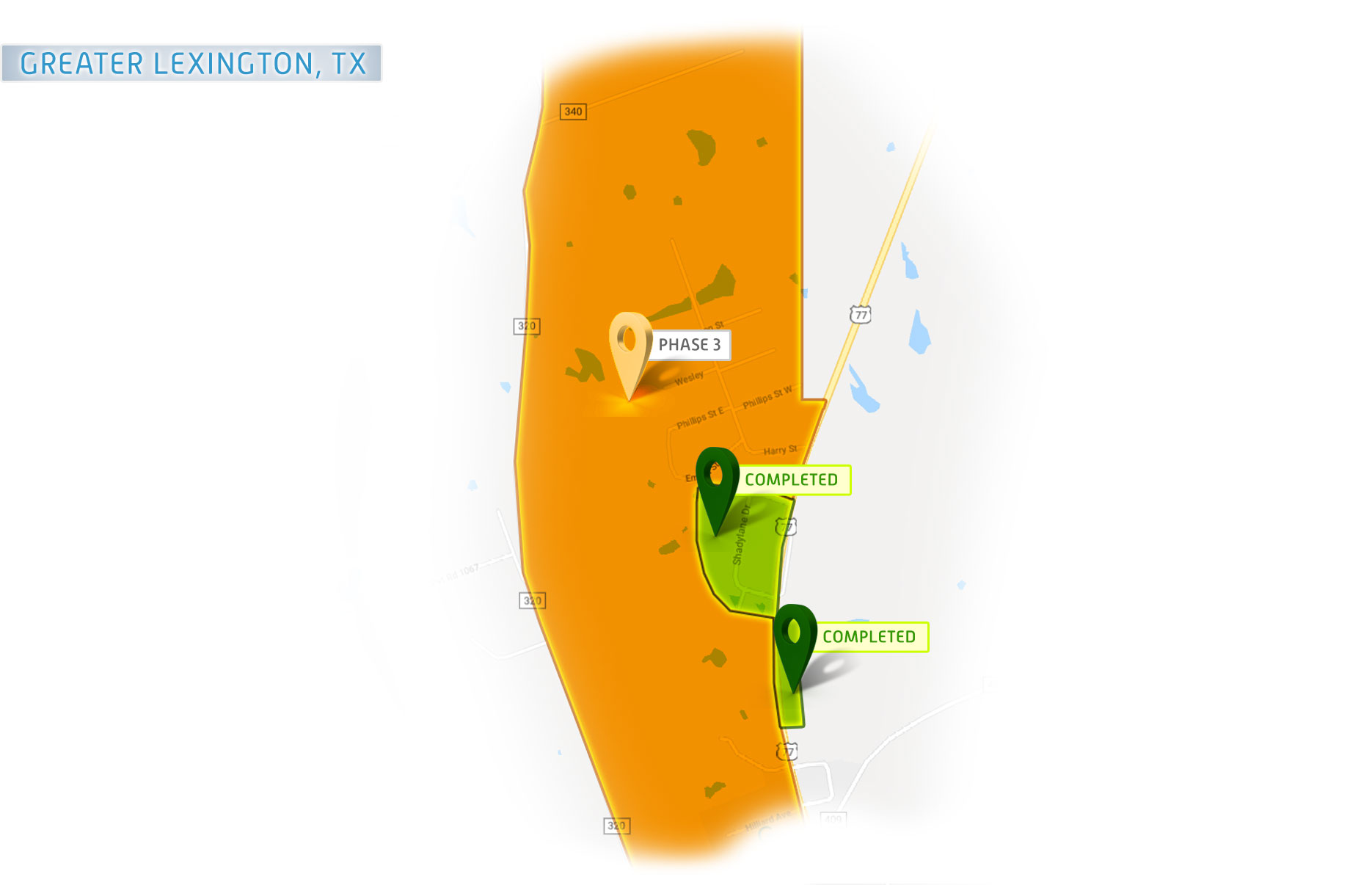 GREATER LEXINGTON Fiber Projects